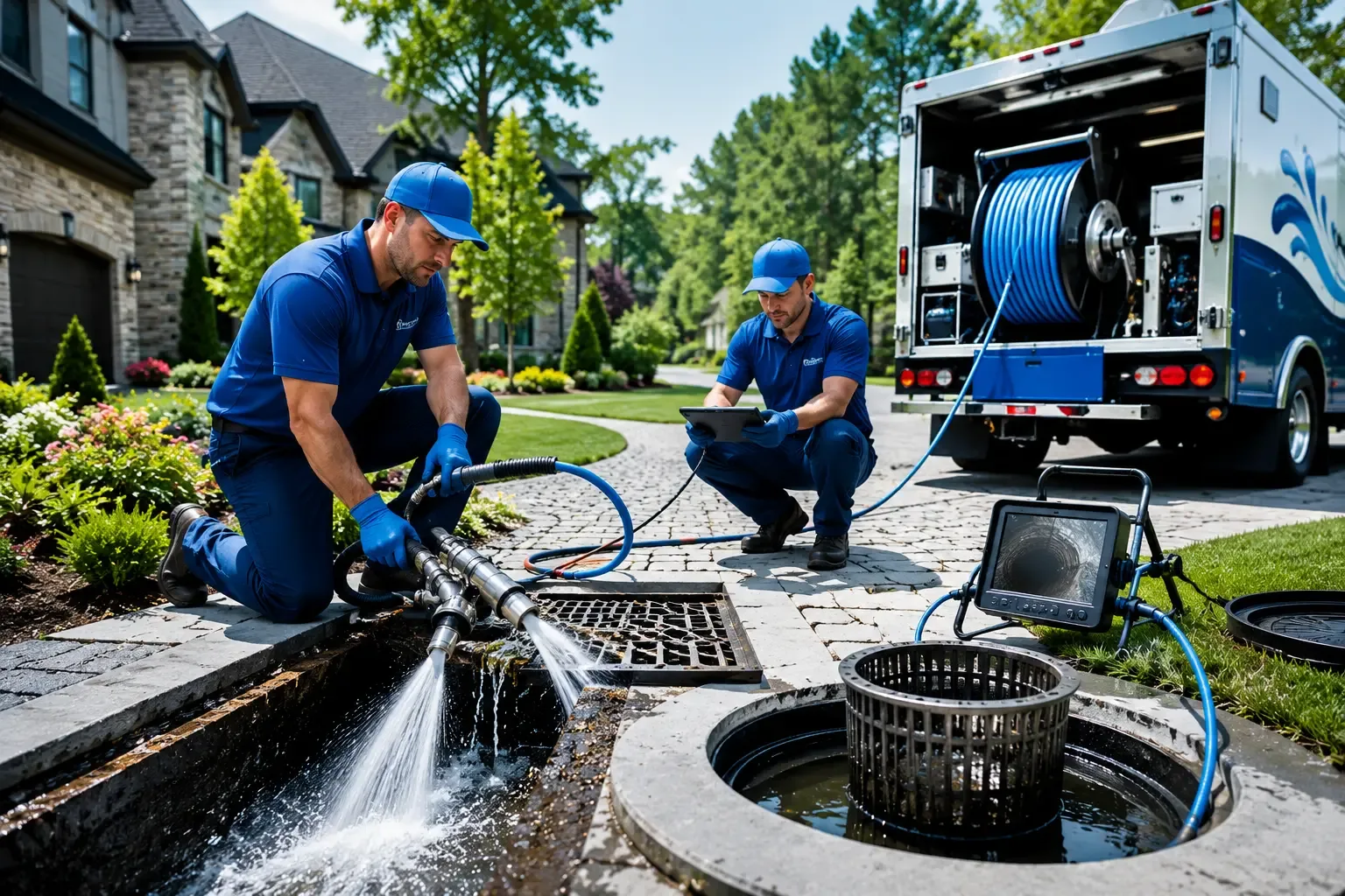 Local outdoor drain cleaning professionals in Estherville, IA